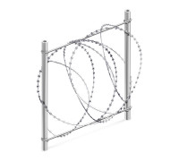 Спиральный барьер безопасности СББ 450-40-3 АСКЛ